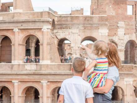 Visitar el Coliseo con niños. Visitas guiadas familiares 2026