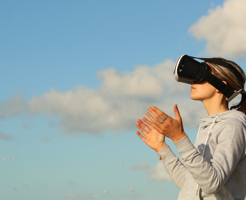 Recreación digital del Coliseo durante una experiencia 3D de realidad virtual
