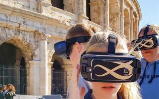 ¿Hay visitas con realidad virtual en el Coliseo?